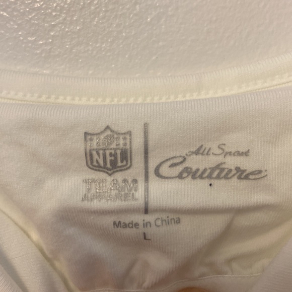 NWT New NFL San Diego Chargers Women's White Camisole Sz. L - Picture 4 of 7